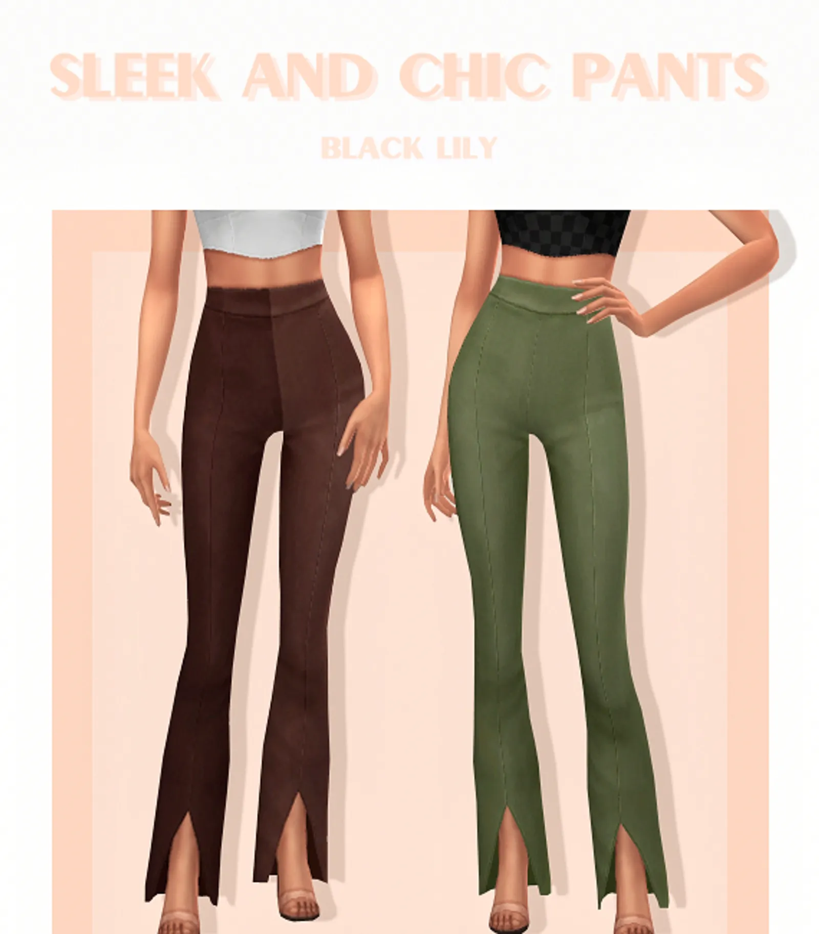 Sleek And Chic Pants